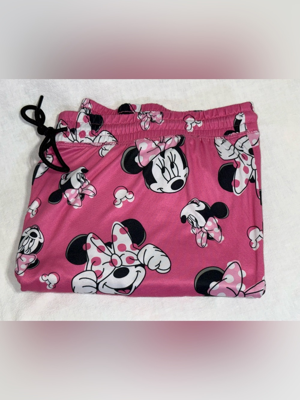 Disney Women’s Plus 3X (22W/24W) Minnie Mouse Jogger Lounge Pants